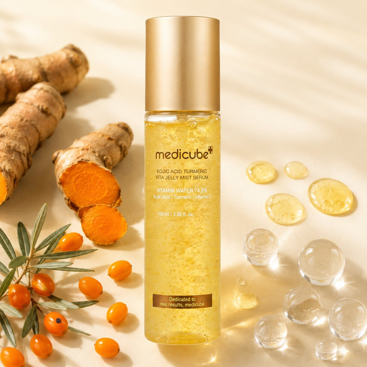 medicube Kojic Acid Turmeric Vita Jelly Bruma Sérum 100 ml