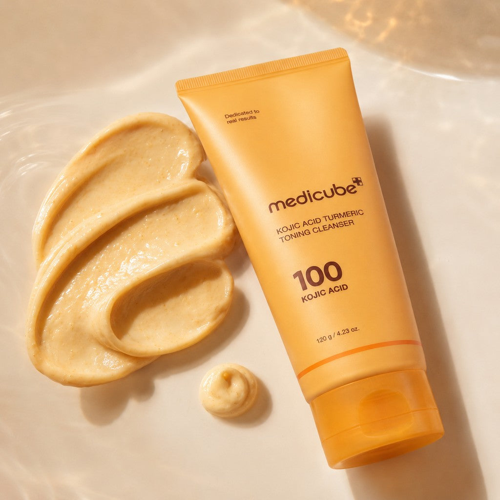 medicube Kojic Acid Turmeric Toning Limpeza 120 g
