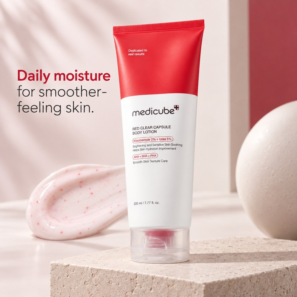 medicube Red Clear Capsule Body Loção 230 ml