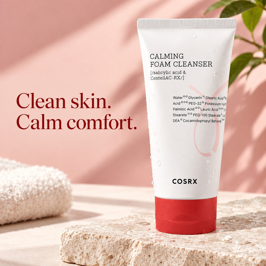 COSRX AC Collection Calming Espuma de Limpeza 150 ml