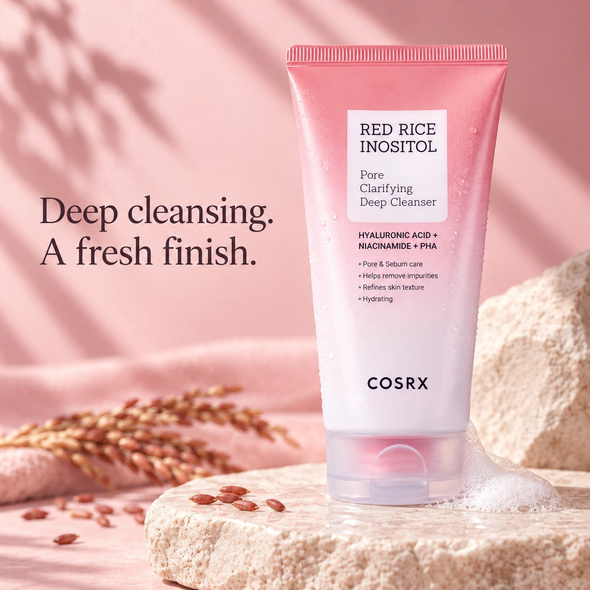 COSRX Red Rice Inositol Pore Clarifying Deep Limpeza 150 ml