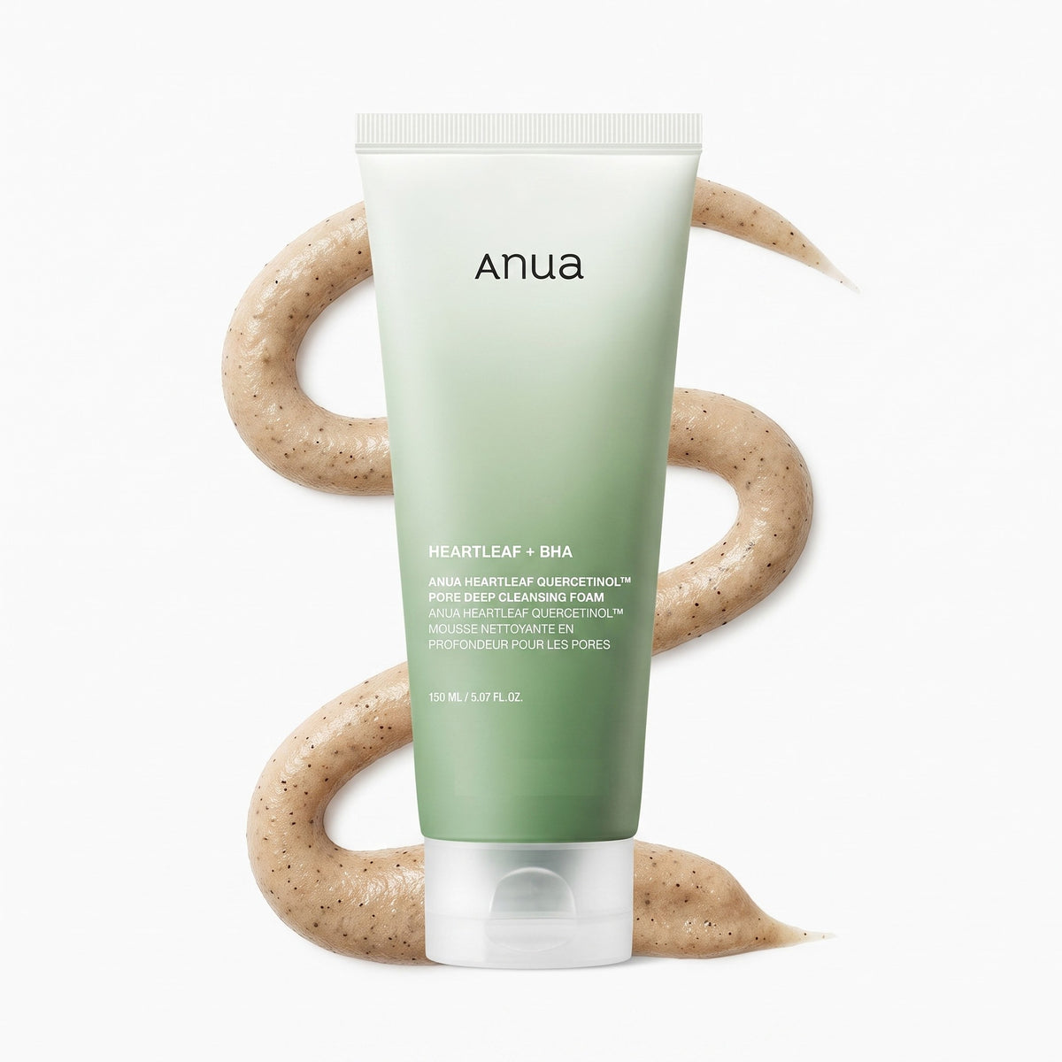 Anua Heartleaf Quercetinol™ Pore Deep Espuma de Limpeza 150 ml