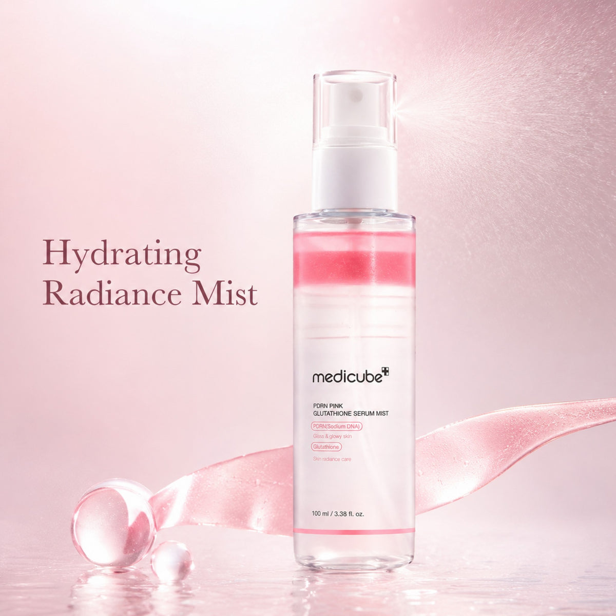 medicube PDRN Pink Glutathione Sérum Bruma 100 ml