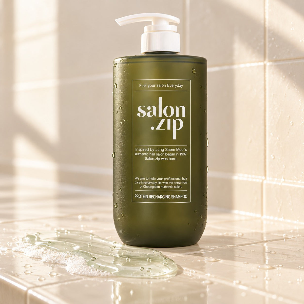 JUNGSAEMMOOL Salon.zip Protein Recharging Champô 1000 ml