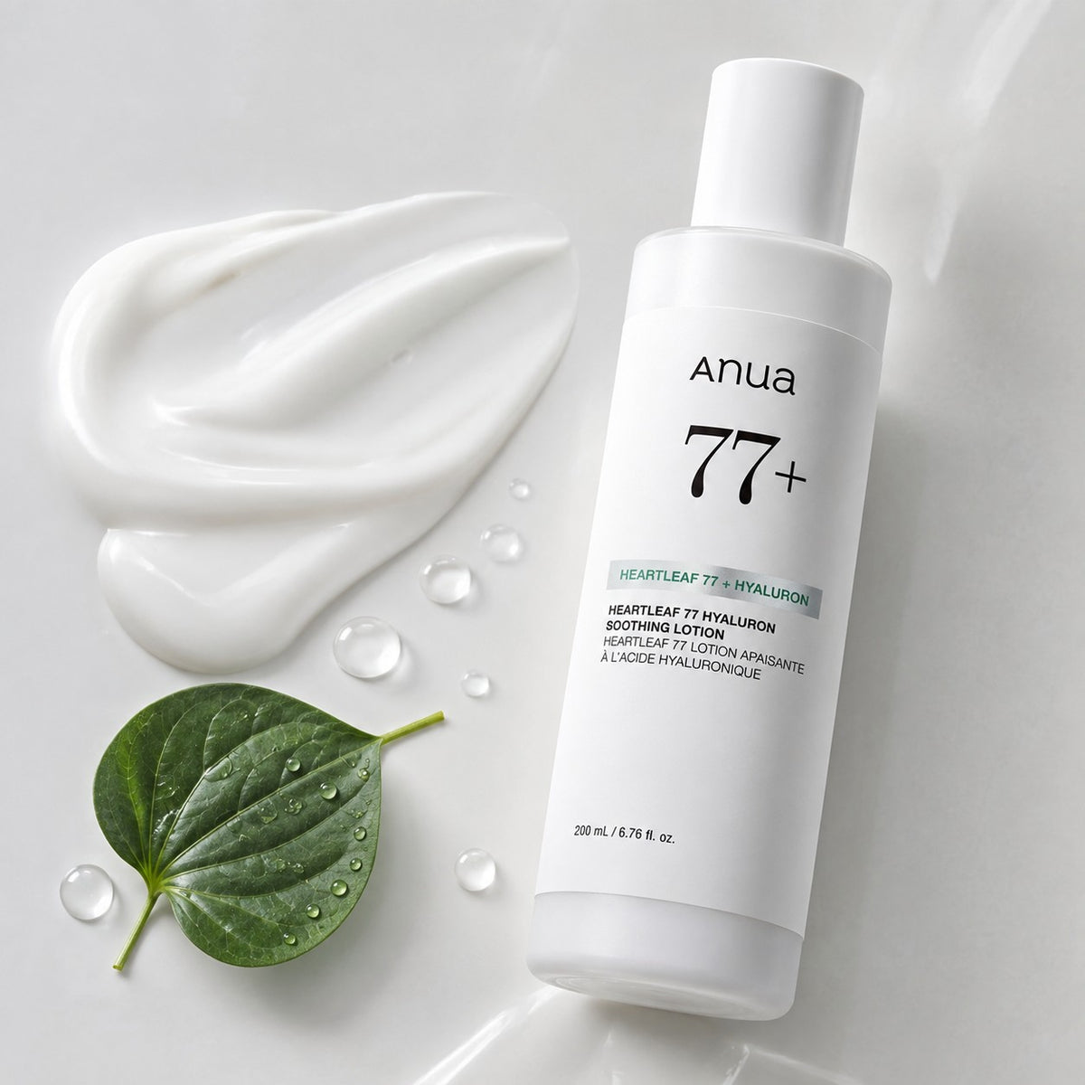 Anua Heartleaf 77 Hyaluron Soothing Loção 200 ml