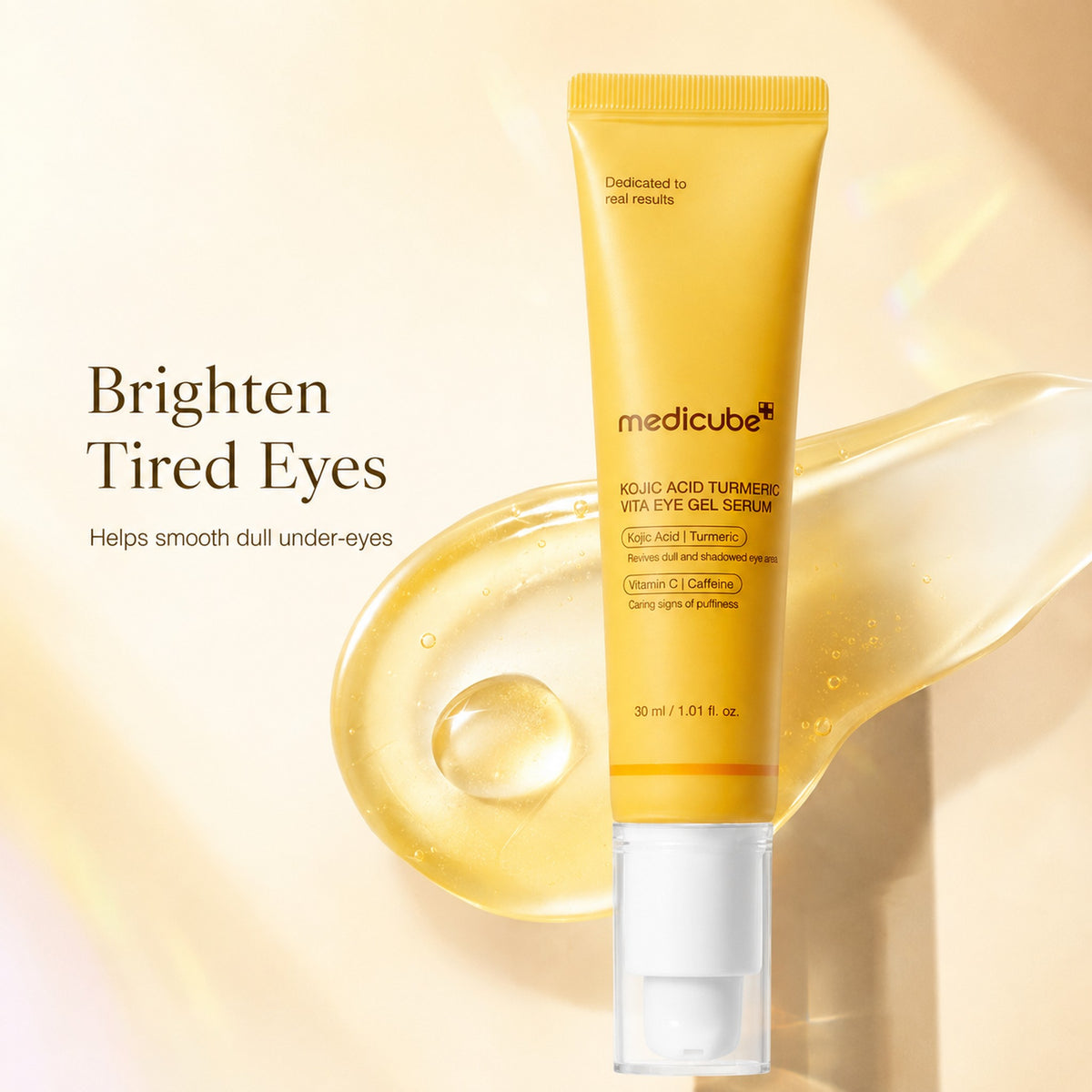 medicube Kojic Acid Turmeric Vita Eye Gel Sérum 30 ml