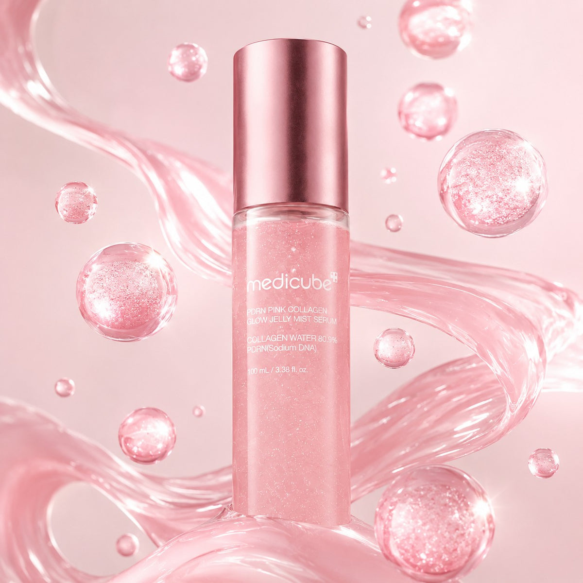 MEDICUBE Pink Collagen Glow Jelly Bruma Sérum 100 ml