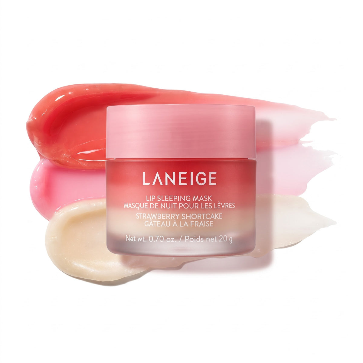 LANEIGE Máscara de Noite para os Lábios EX Morango 20 g
