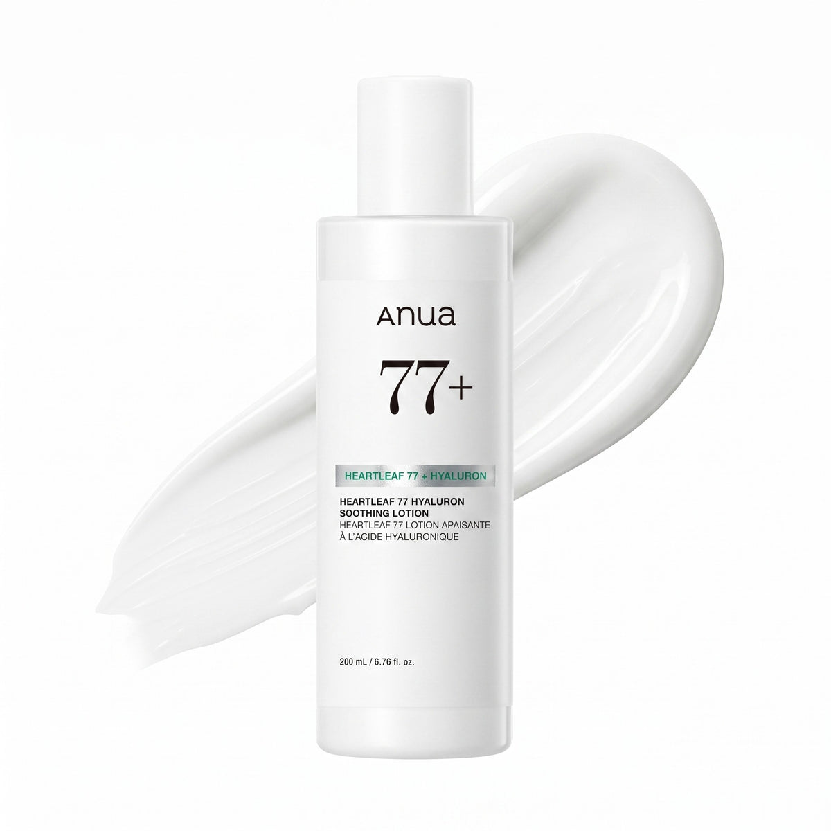 Anua Heartleaf 77 Hyaluron Soothing Loção 200 ml