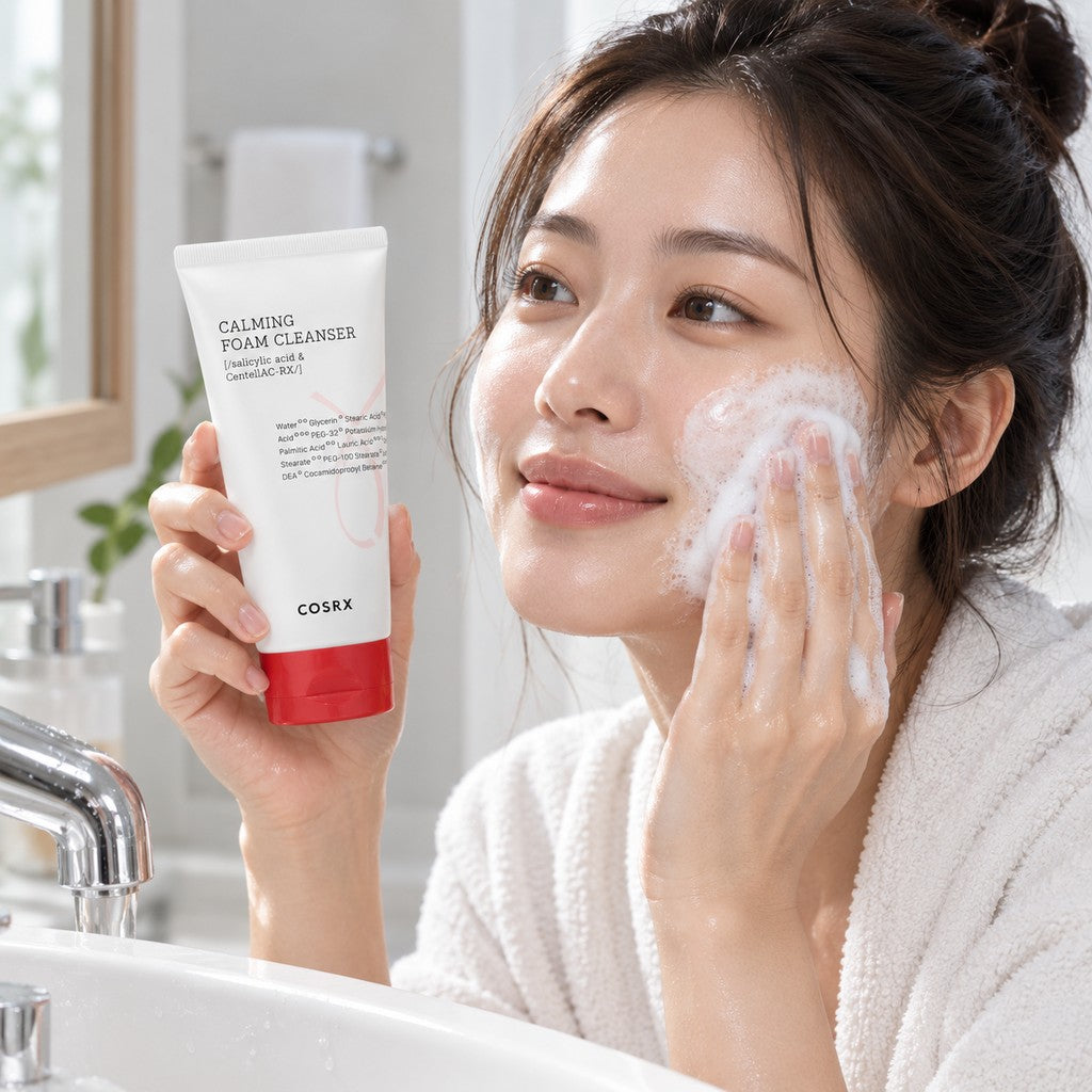 COSRX AC Collection Calming Espuma de Limpeza 150 ml