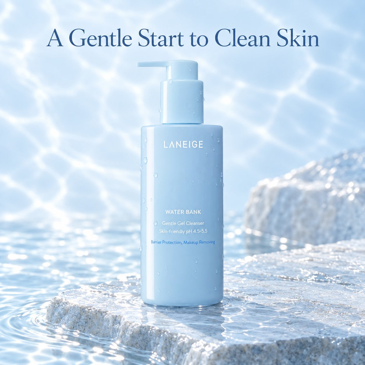 LANEIGE Water Bank Gentle Gel de Limpeza 250 ml