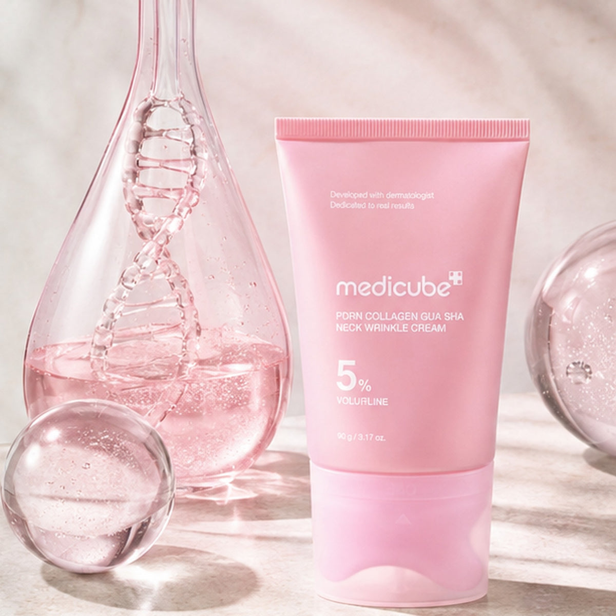 medicube PDRN Collagen Gua Sha Neck Wrinkle Creme 90 g