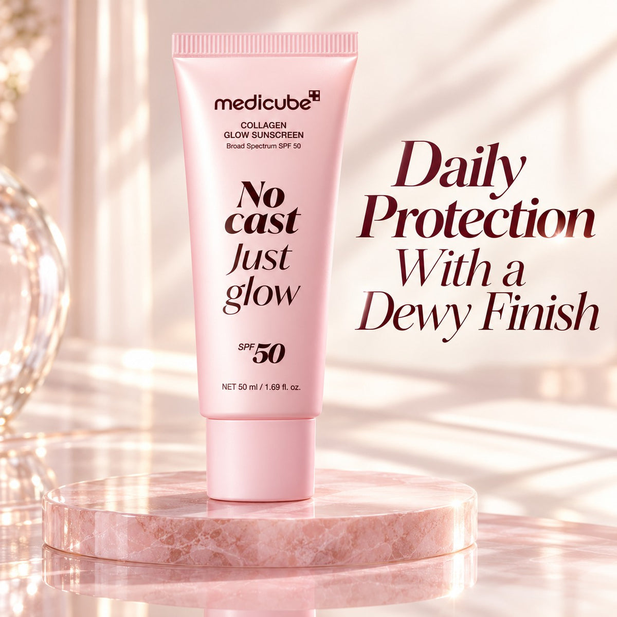 medicube Collagen Glow Protetor Solar SPF 50 50 ml
