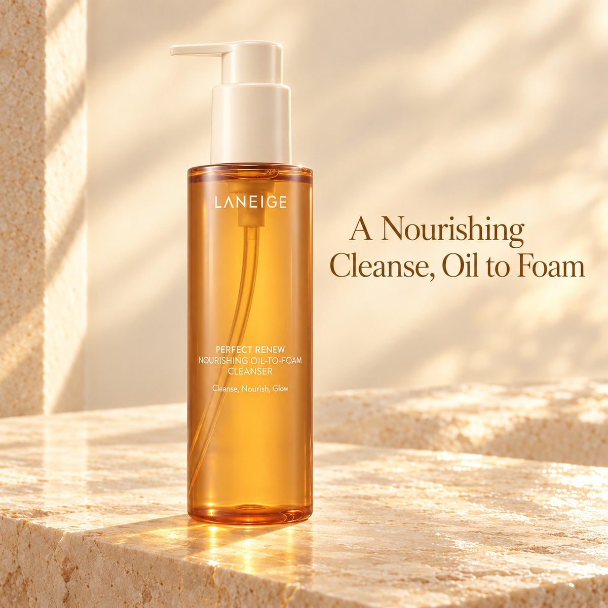 LANEIGE Perfect Renew Nourishing Óleo To Espuma de Limpeza 200 ml