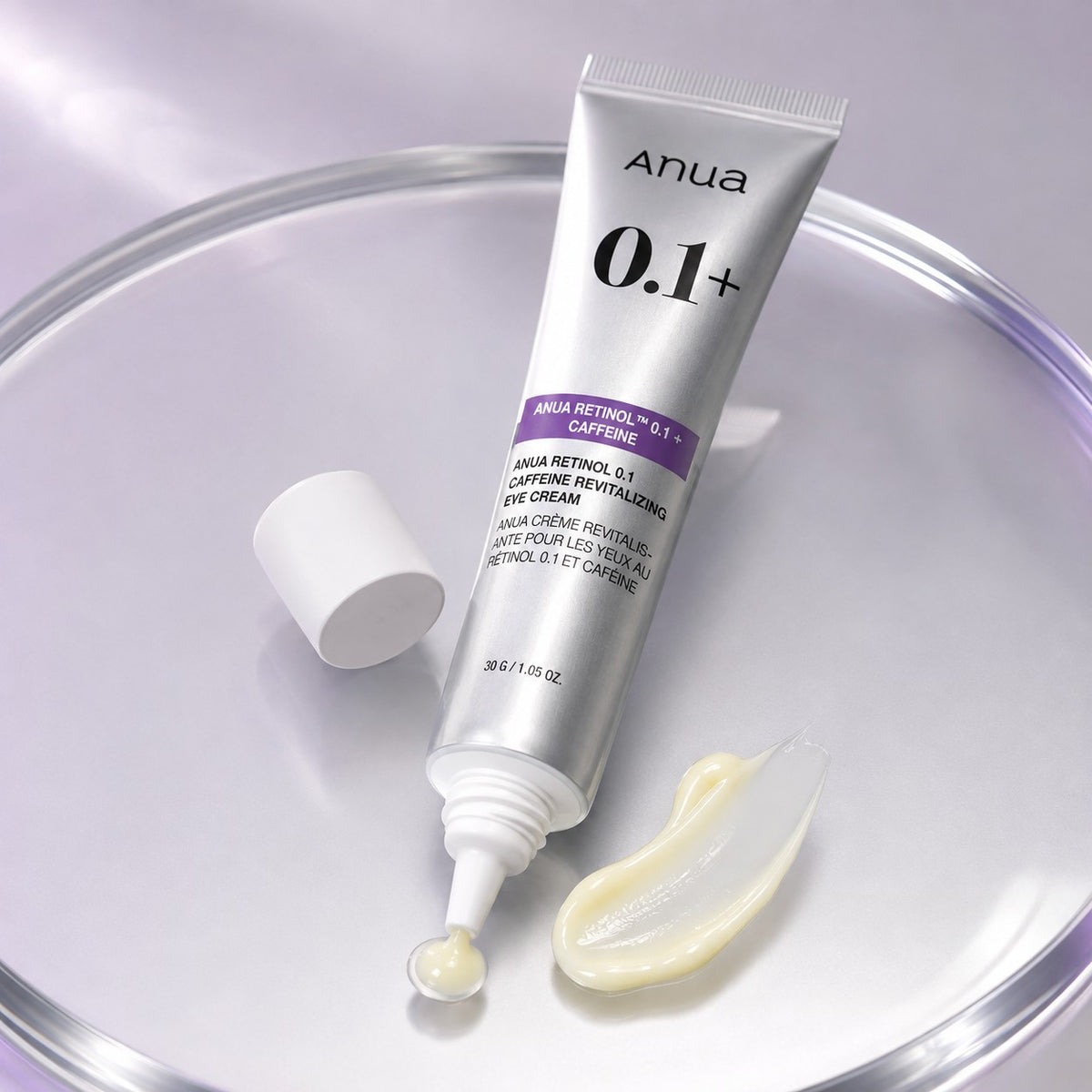 Anua Retinol 0.1 Caffeine Revitalizing Creme de Olhos 30 g