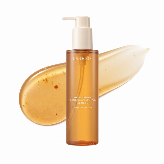 LANEIGE Perfect Renew Nourishing Óleo To Espuma de Limpeza 200 ml