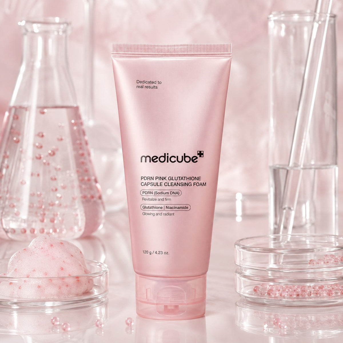 medicube PDRN Glutathione Capsule Espuma 120 g
