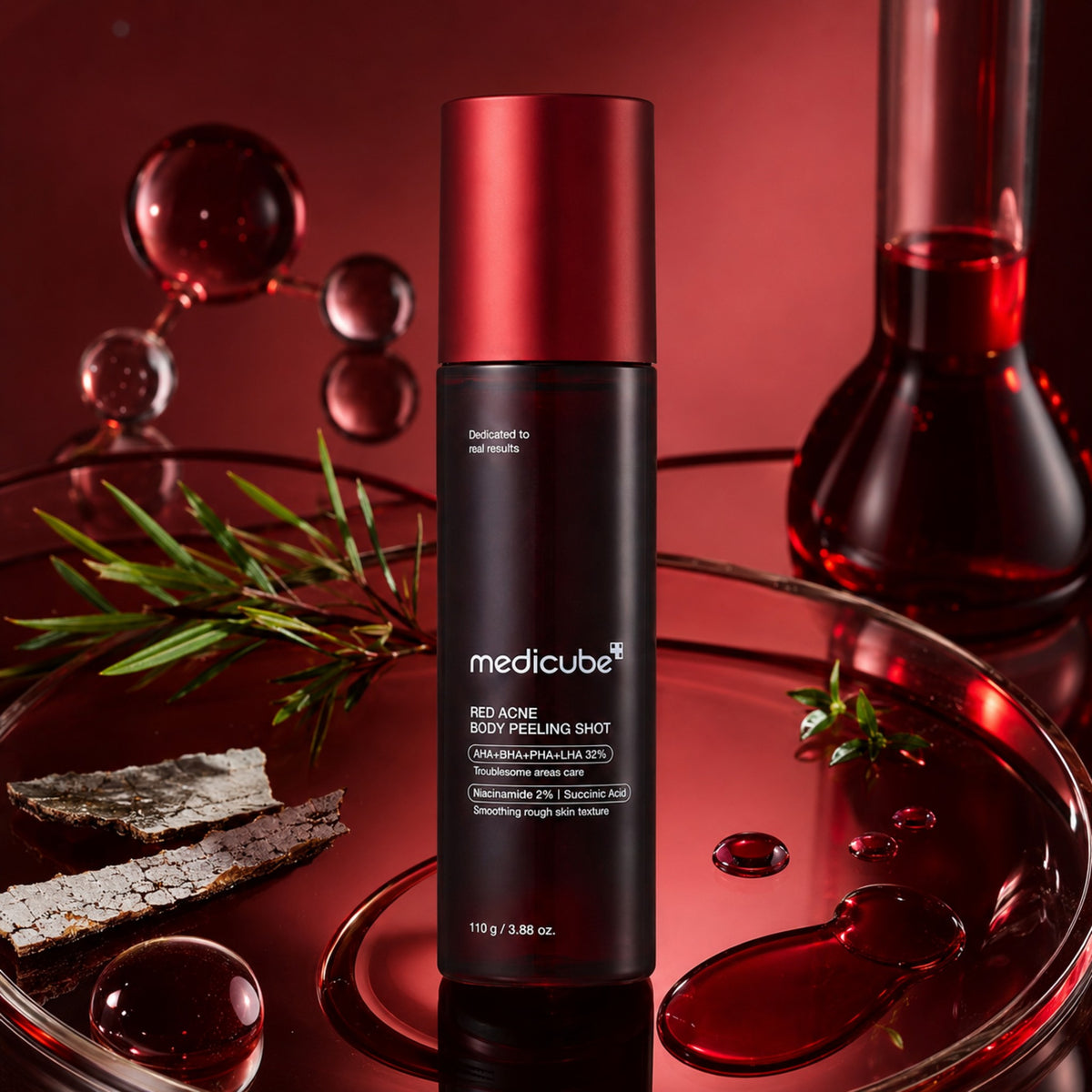 medicube Red Acne Body Peeling Shot 110 g