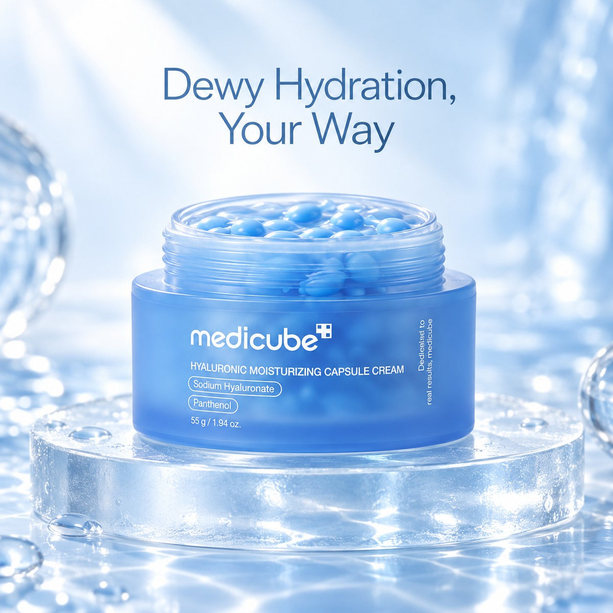 medicube Hyaluronic Hidratante Capsule Creme 55 g
