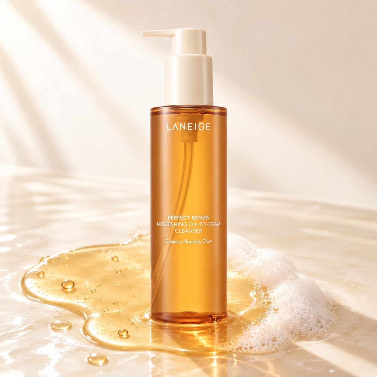 LANEIGE Perfect Renew Nourishing Óleo To Espuma de Limpeza 200 ml