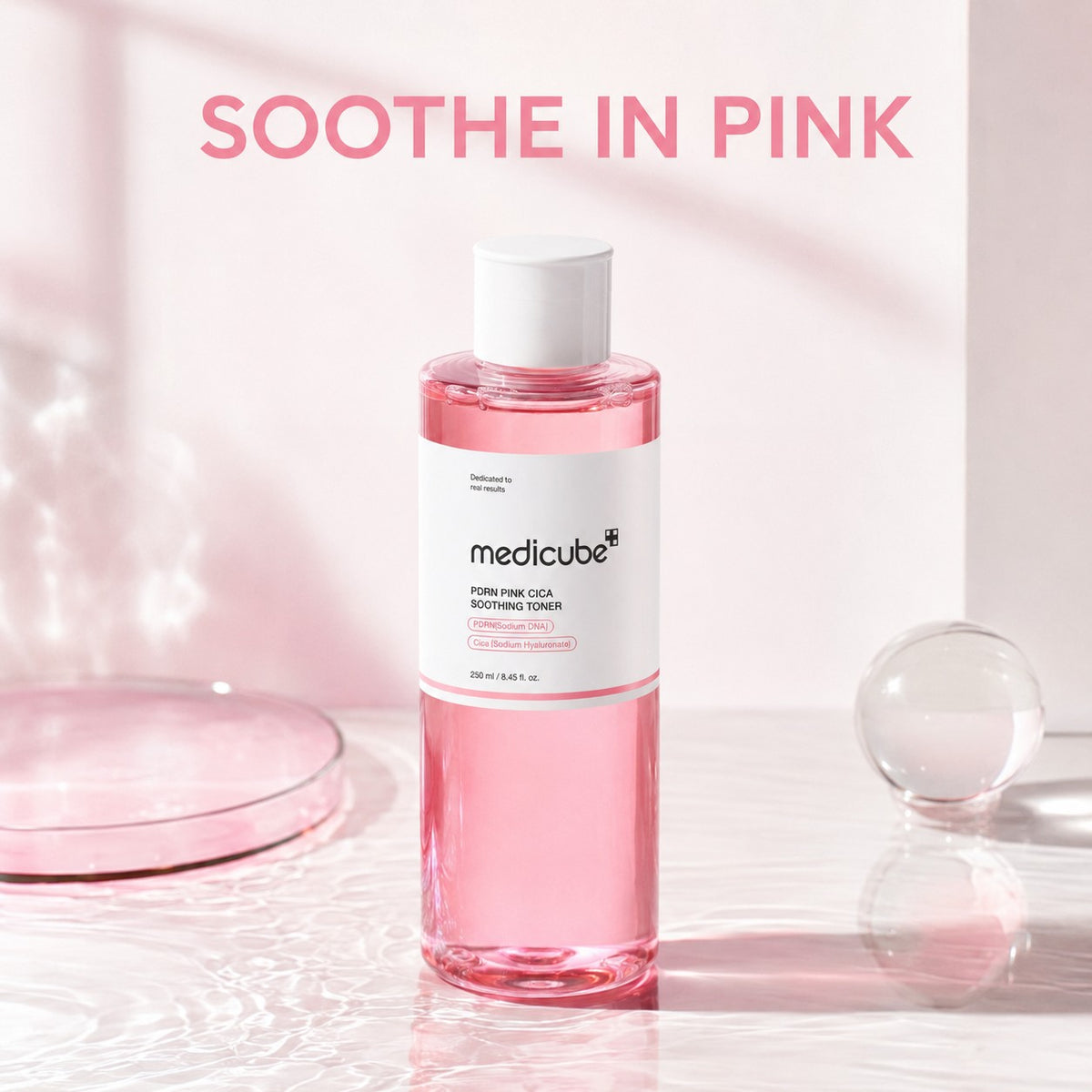 medicube PDRN Pink Cica Soothing Tónico 250 ml