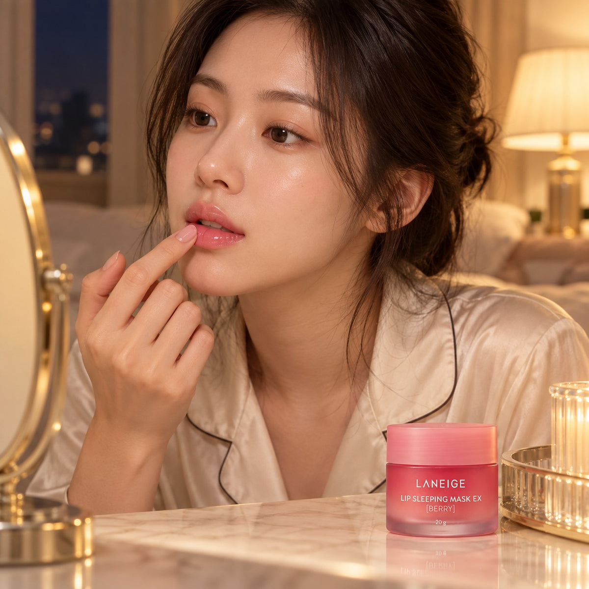 LANEIGE Máscara de Noite para os Lábios EX Frutos Vermelhos 20 g