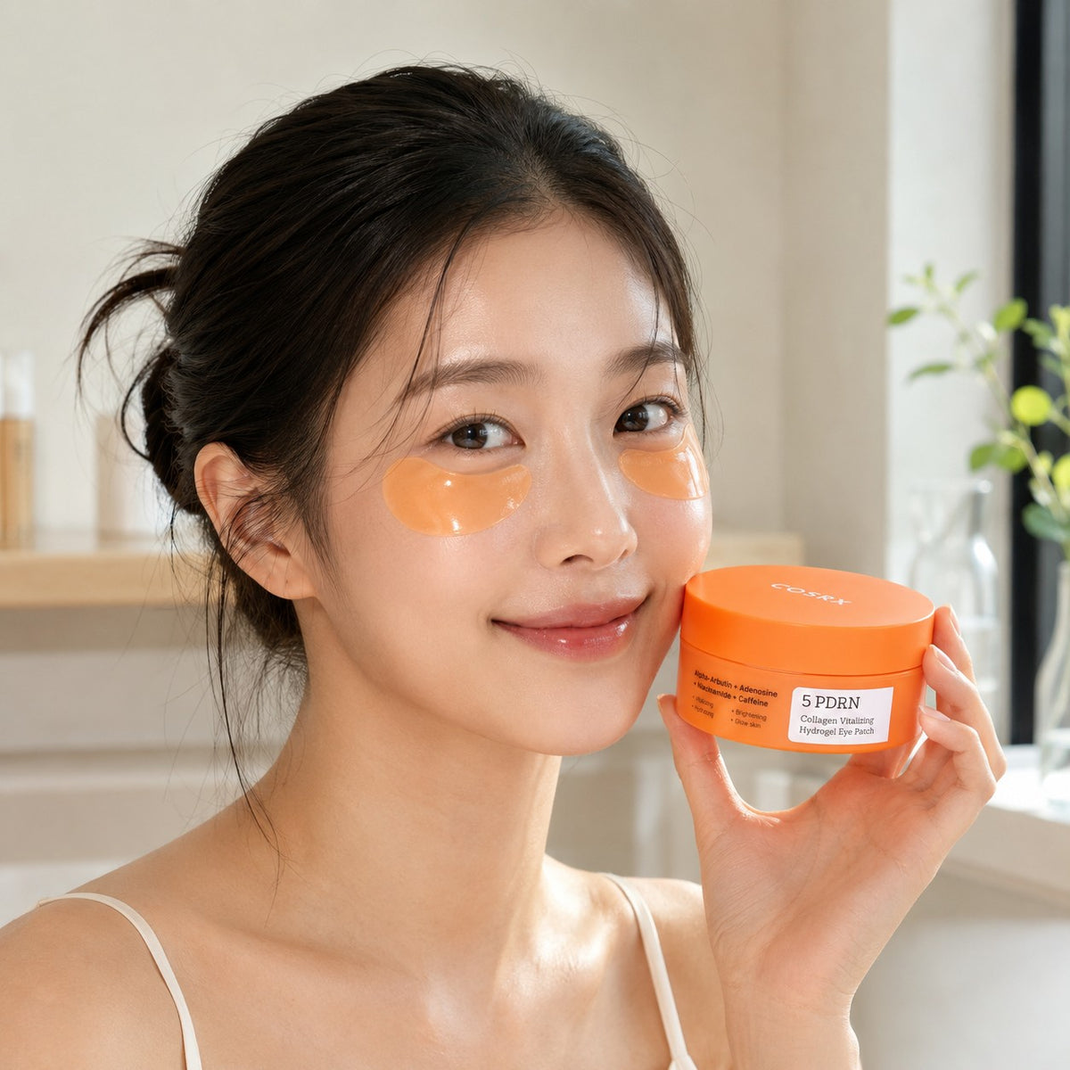 COSRX 5 PDRN Collagen Vitalizing Hydrogel Máscara de Olhos 60 Patches
