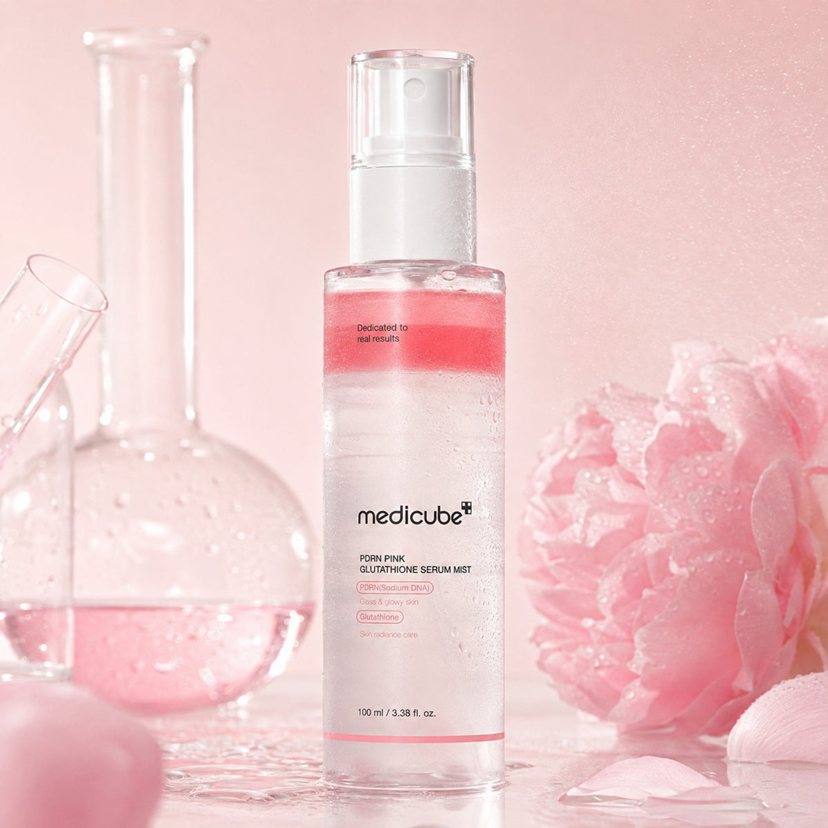 medicube PDRN Pink Glutathione Sérum Bruma 100 ml