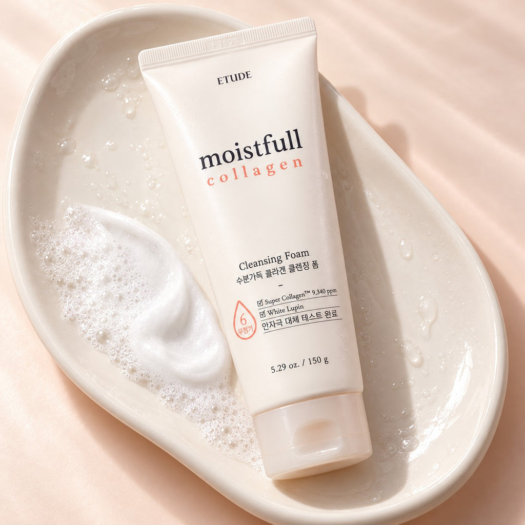 ETUDE Moistfull Collagen Espuma de Limpeza 150 ml