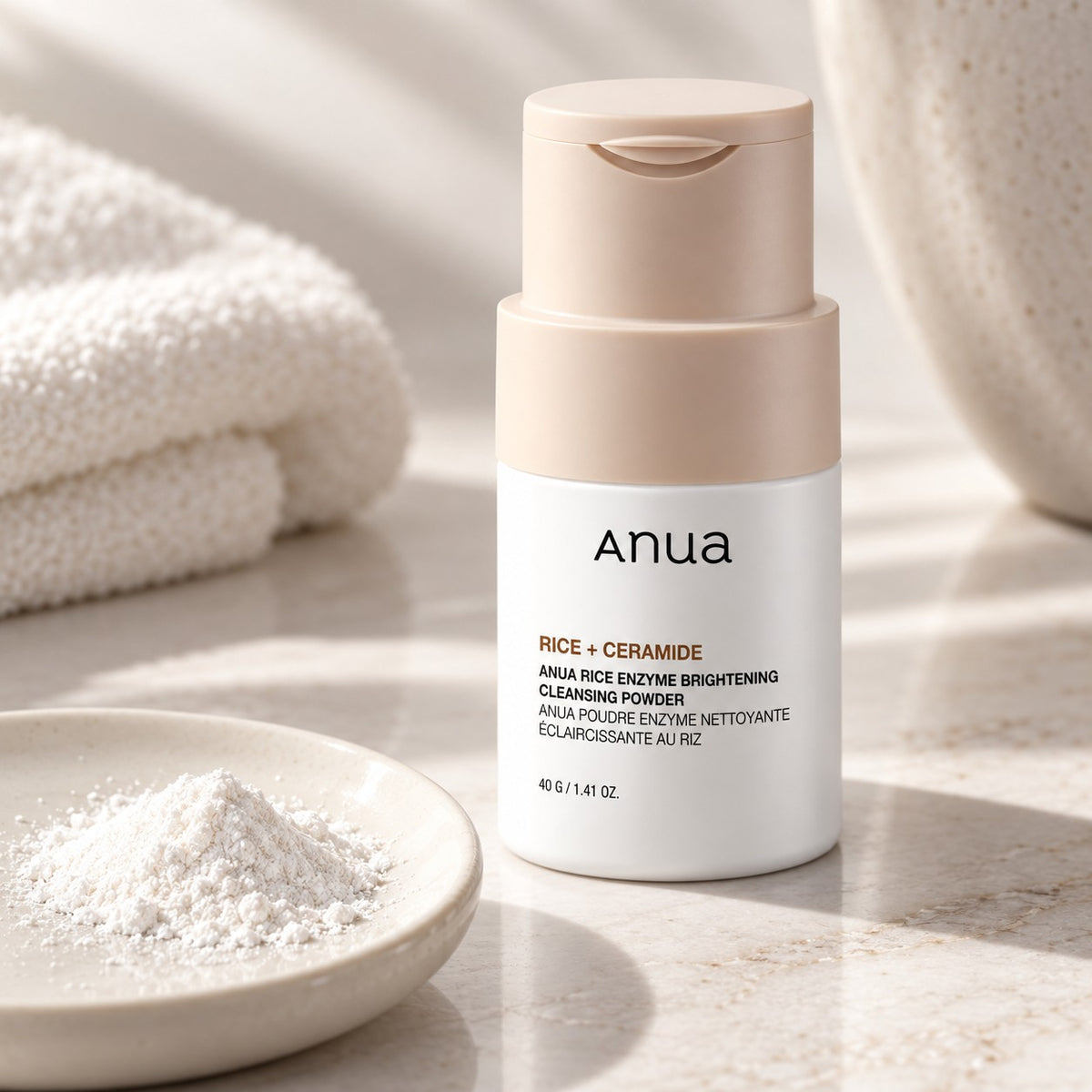 Anua Rice Enzyme Brightening Limpeza Pó