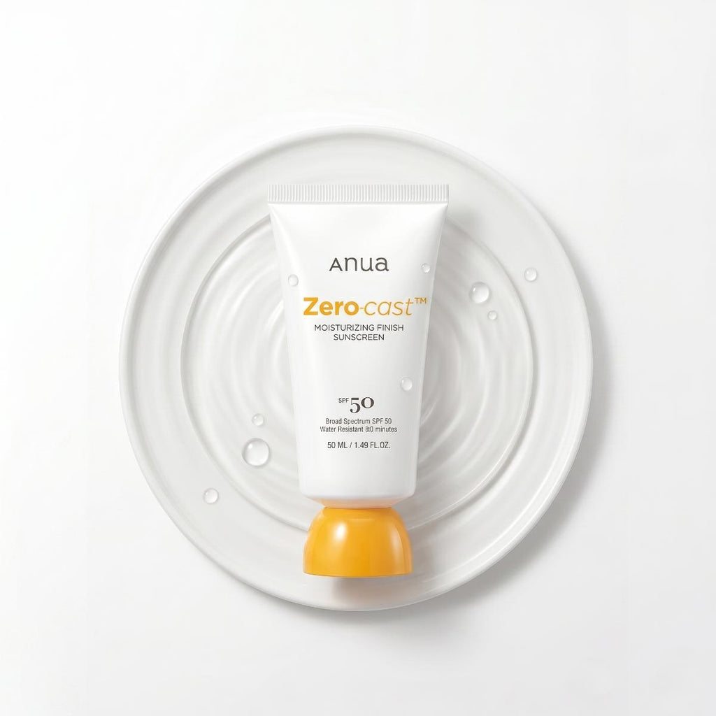Anua Zero-Cast Hidratante Finish Protetor Solar 50 ml