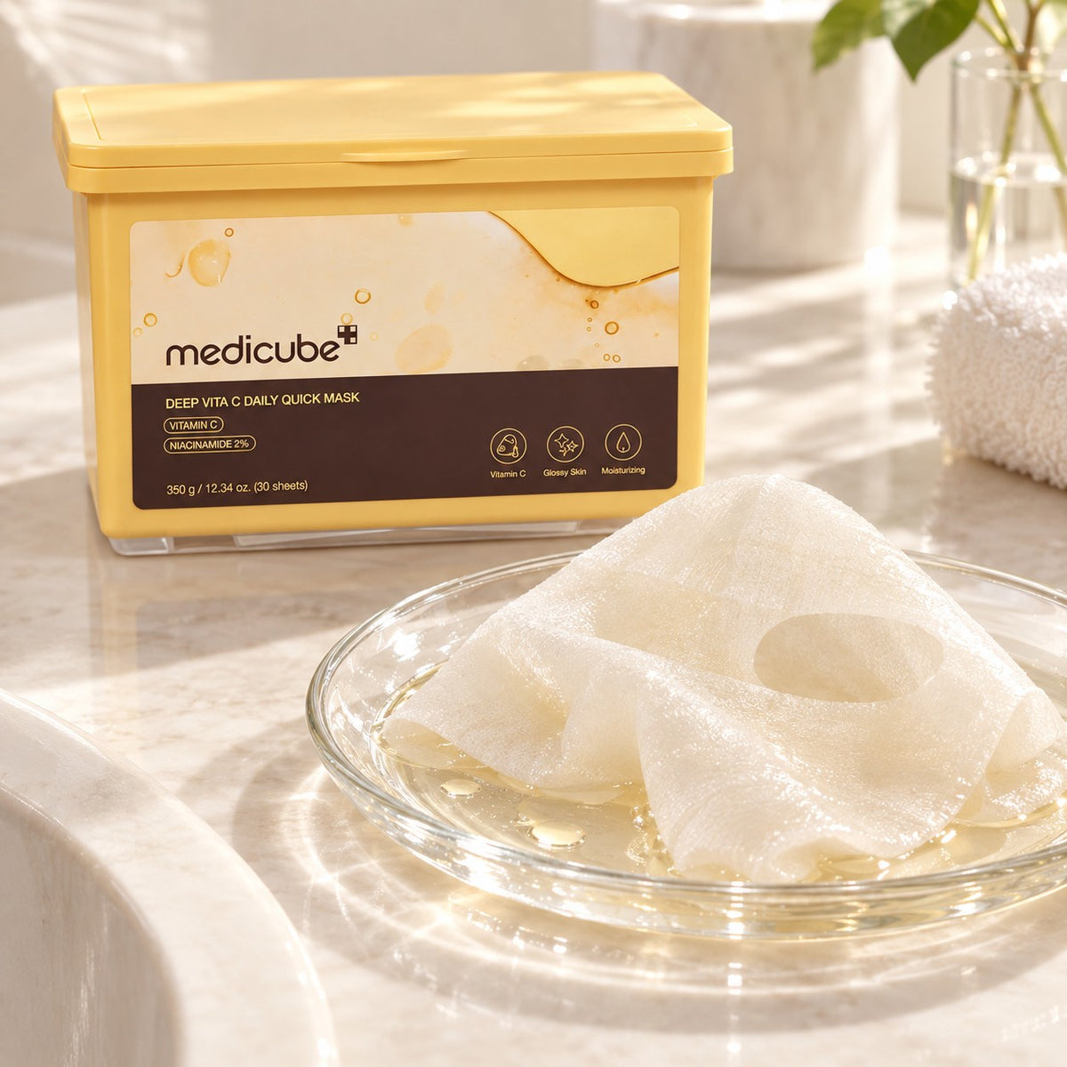 medicube Deep Vita C Daily Quick Máscara 30 unidades