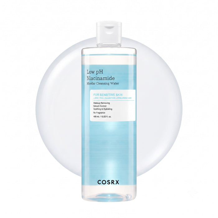 COSRX Low pH Niacinamide Micellar Água de Limpeza 400 ml