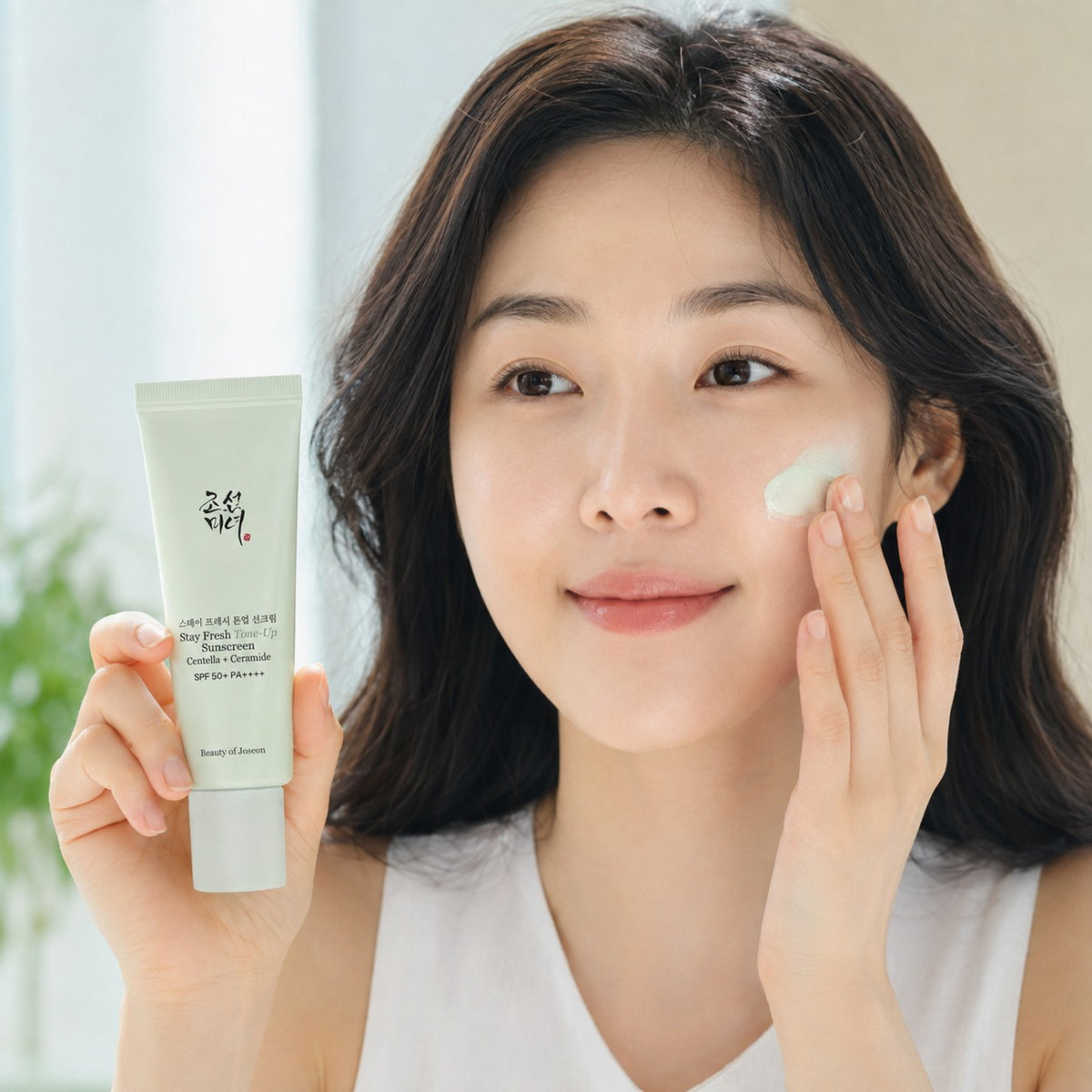 Beauty of Joseon Stay Fresh Tone Up Protetor Solar Centella + Ceramide Green 50 ml