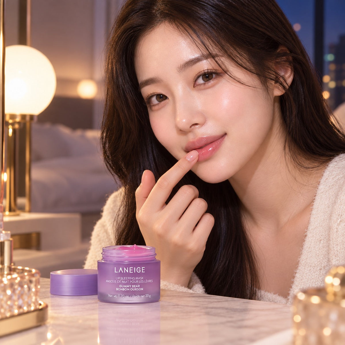 LANEIGE Máscara de Noite para os Lábios EX Gomas 20 g