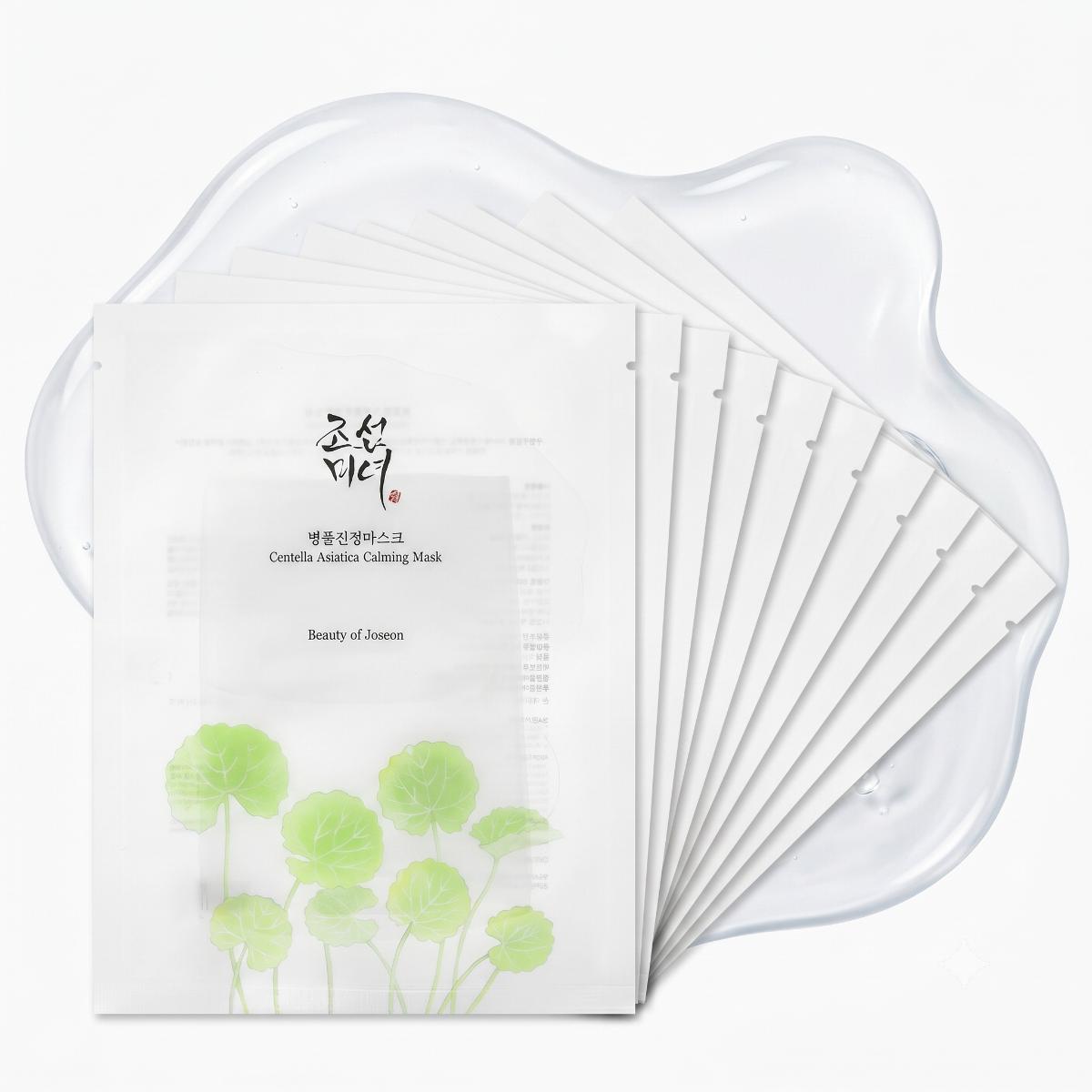 Beauty of Joseon Centella Asiatica Calming Máscara 10 unidades