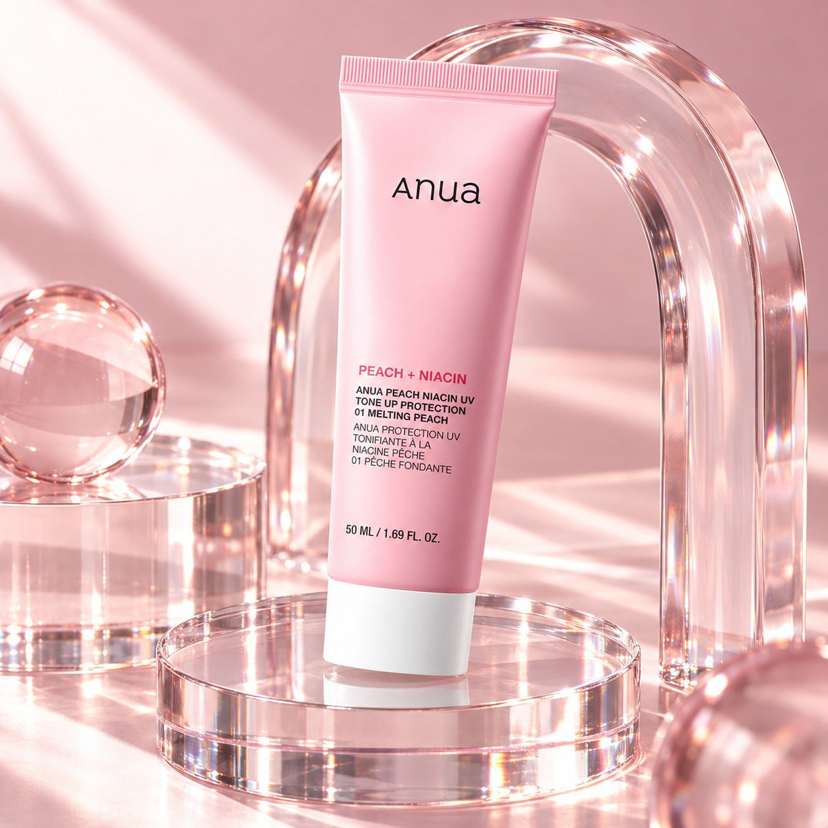 Anua Peach Niacin UV Tone Up Protection 01 Melting Peach 50 ml