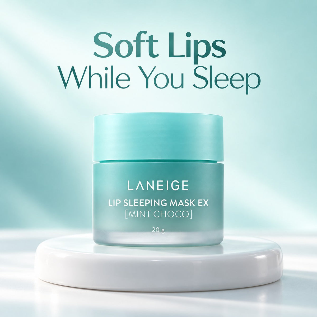 LANEIGE Máscara de Noite para os Lábios EX Menta e Chocolate 20 g