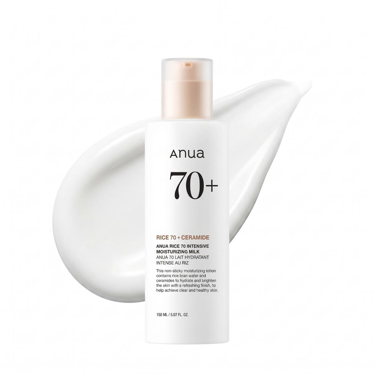 Anua Rice 70 Intensive Hidratante Milk 150 ml