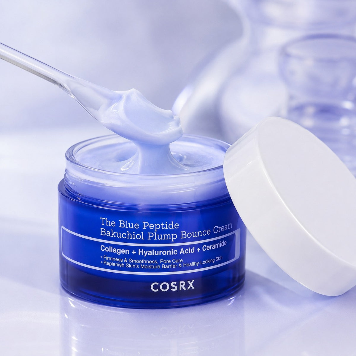 COSRX The Blue Peptide Bakuchiol Plump Bounce Creme 50 ml