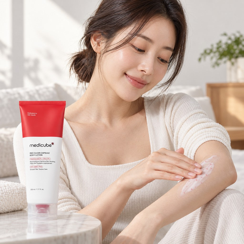 medicube Red Clear Capsule Body Loção 230 ml