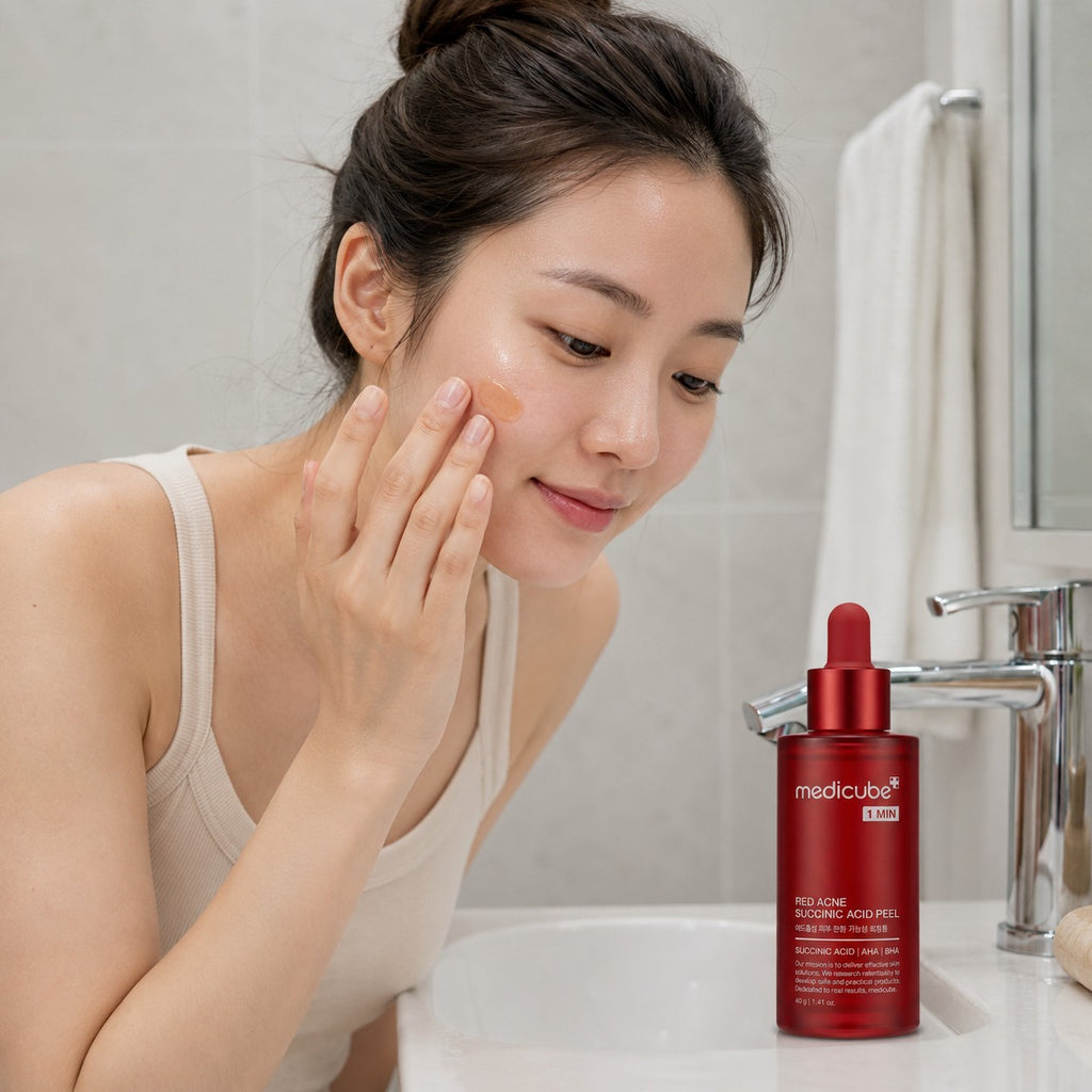 MEDICUBE Red Acne Succinic Acid Peel Sérum 40 g
