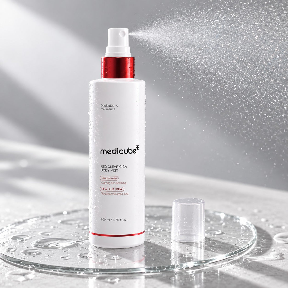 medicube Red Clear Cica Body Bruma 200 ml