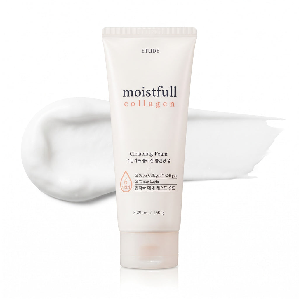 ETUDE Moistfull Collagen Espuma de Limpeza 150 ml