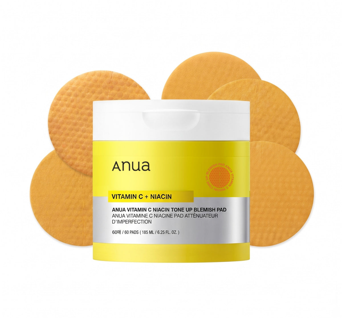 Anua Vitamin C Niacin Tone Up Blemish Disco 60 pads